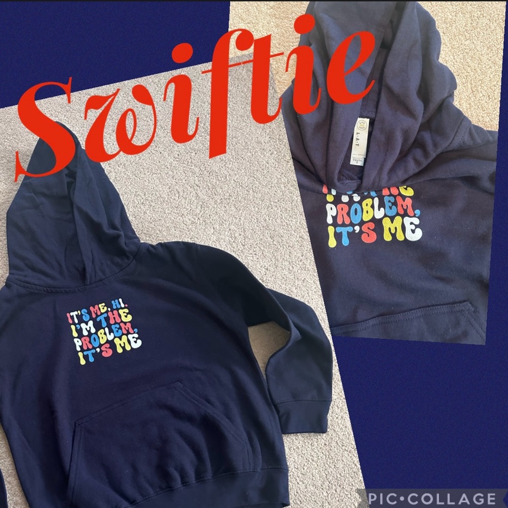 NEW Taylor Swift Youth small hooded sweatshirt.